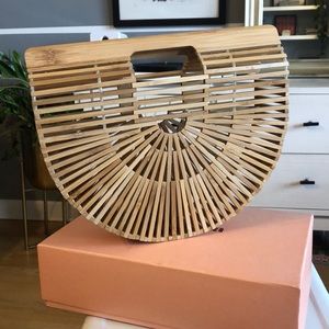 Cult Gaia small bamboo bag
